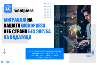 Миграција на WordPress веб страна на нов хостинг или домен